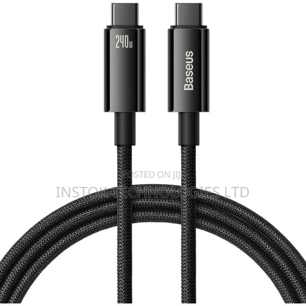 Baseus Tungsten Gold Usb-C to Usb-C Cable 240w 2m