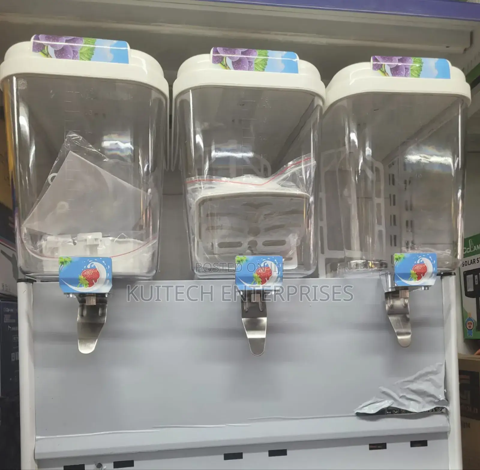 3 Column Juice Dispenser/ Electric Juice Dispenser