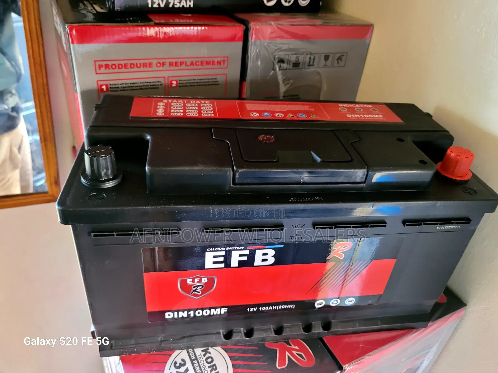 Efb Din 100 Car Battery Maintenance Free