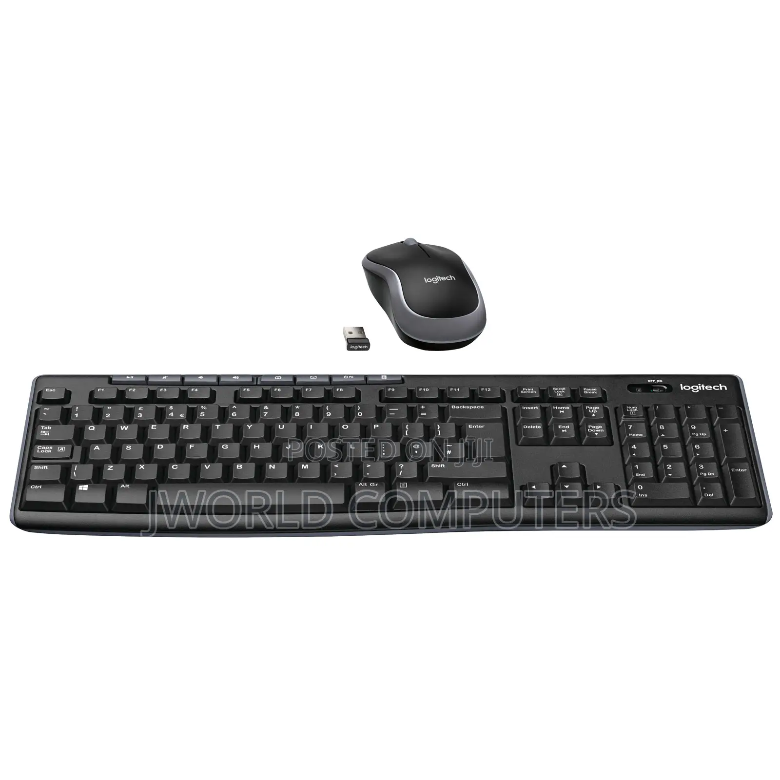 Logitech Mk270 Wireless Keyboard and Mouse Combo