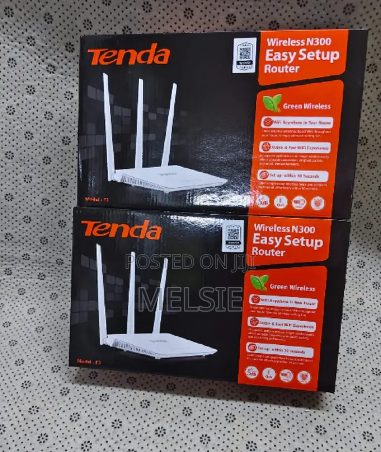 Tenda N300 Wireless Wifi Router With High Power300mbps Wireless Router