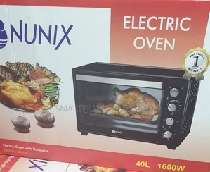 Oven--Nunix 40litres Electric Oven With Rotisserie
