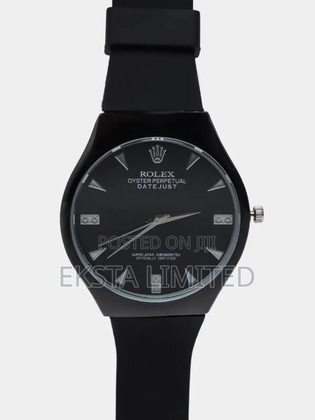 Generic Rubber Strap Rolex Watch - thumbnail 5