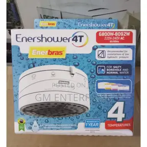 Enershower 4t Shower Head, Instant Shower Head
