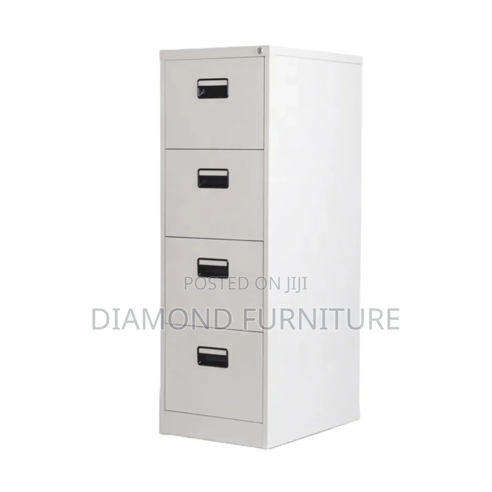 4 Drawer Metal Filing Cabinet | Lockable Office File Storage Cabinet
