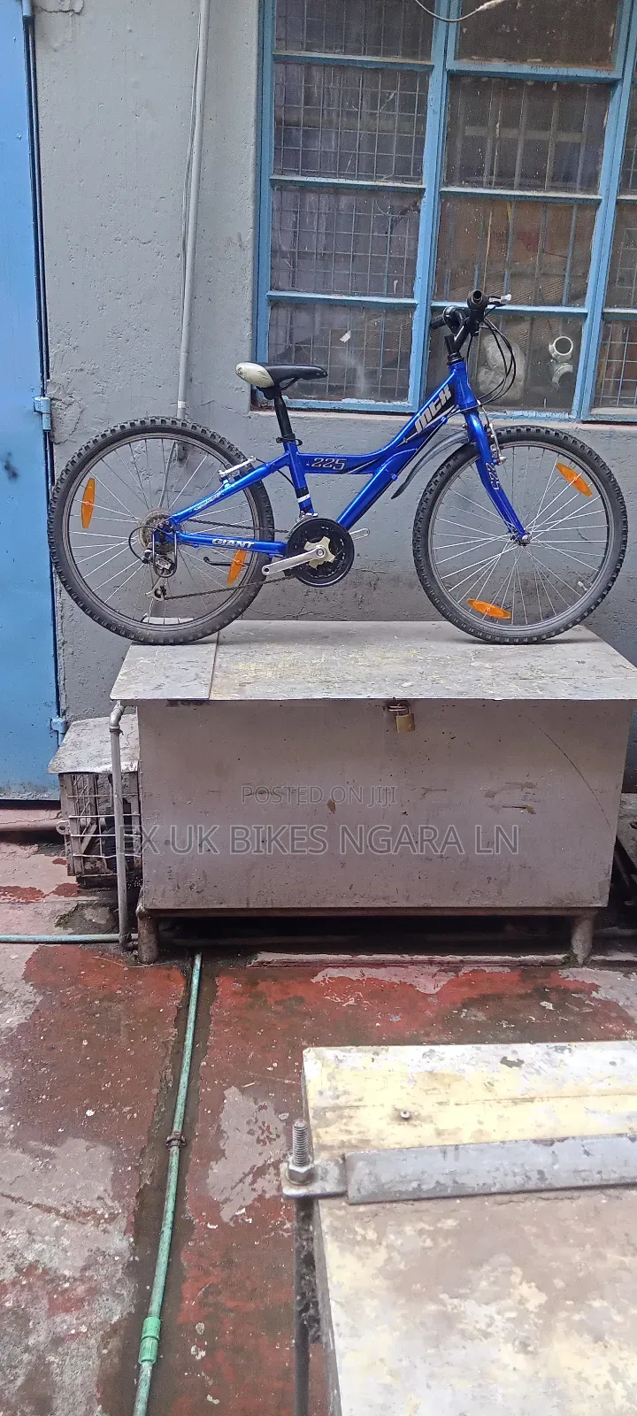 Ex Uk Size 24 Aluminum Giant Mountain Bike