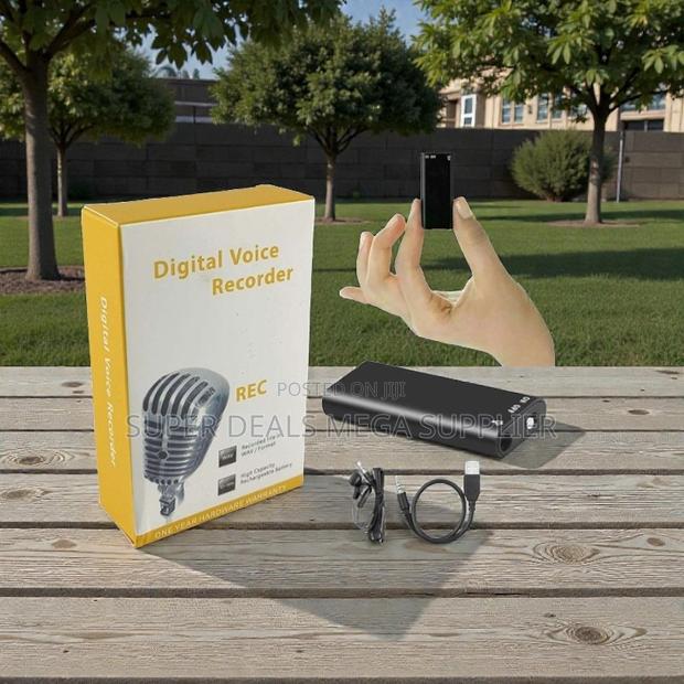 Rechargeable 8gb Mini Digital Sound Audio Voice Recorder Device