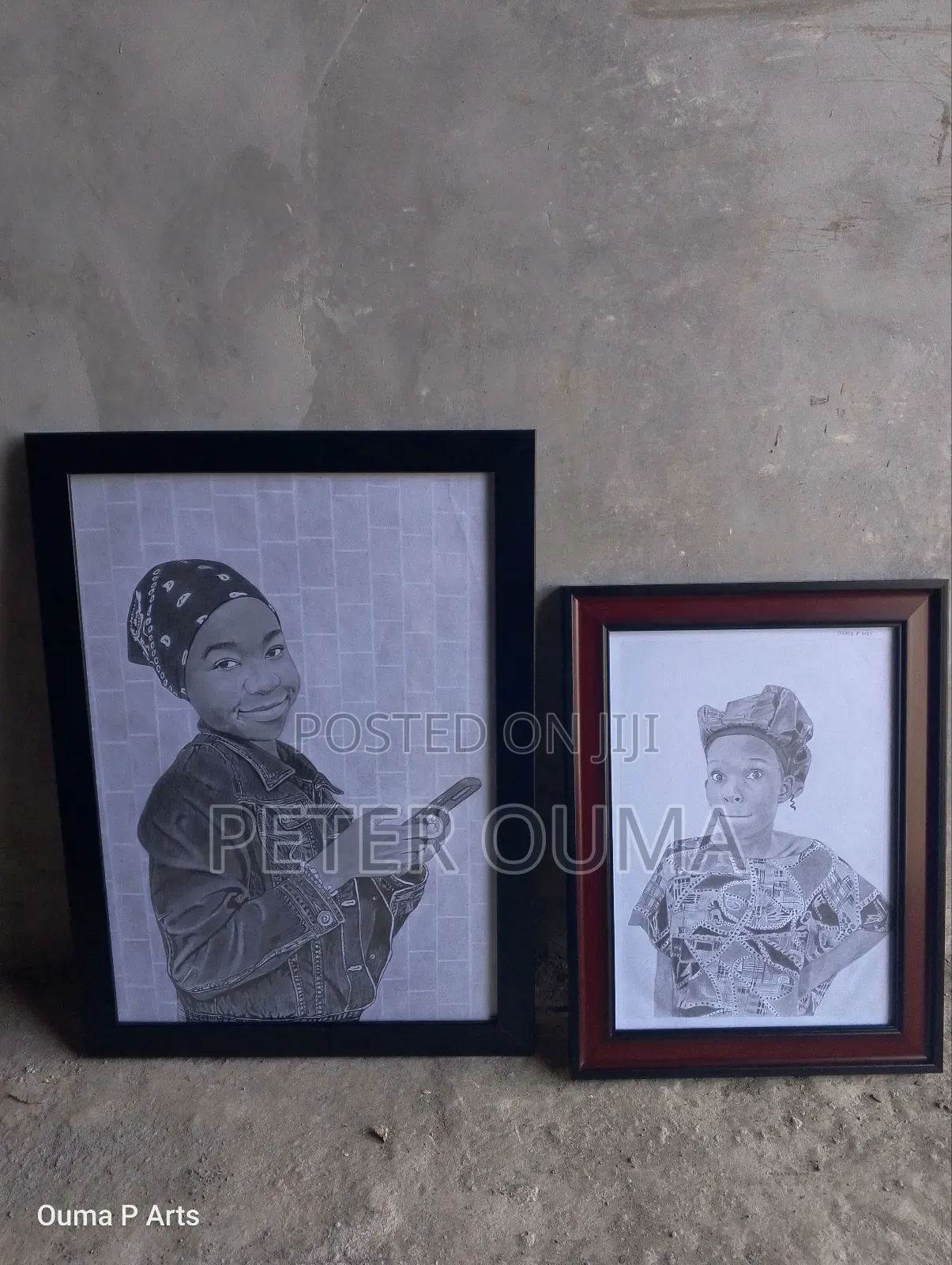 Artwork, Hand Drawn Portrait