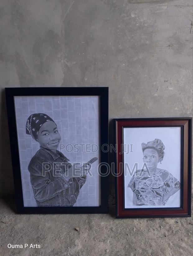 Artwork, Hand Drawn Portrait - thumbnail 12