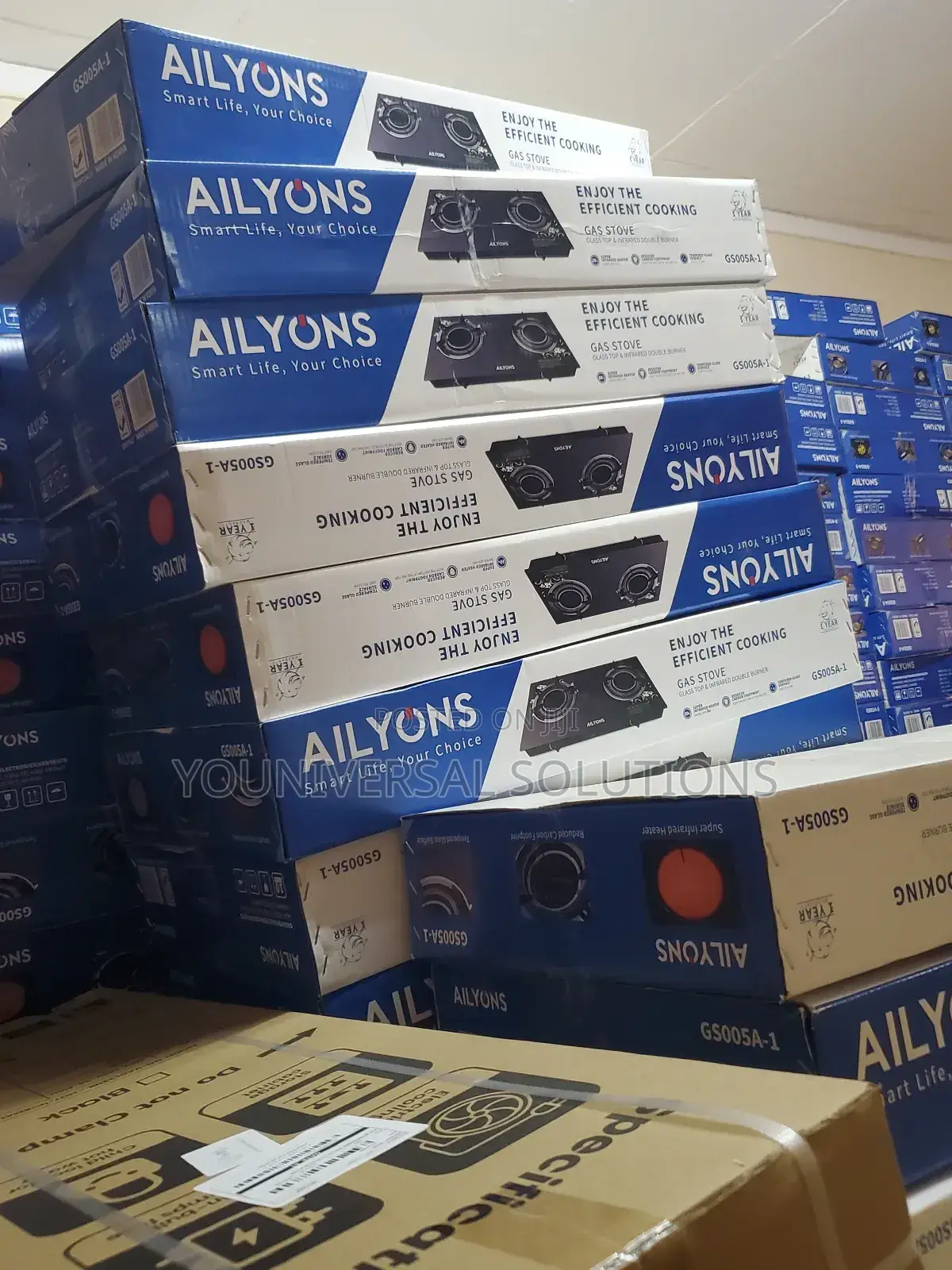 Ailyons Two Burner Stainless Cooker