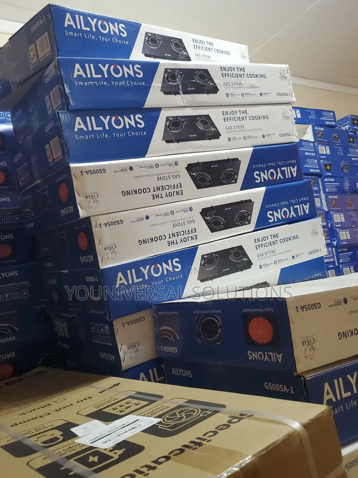 Ailyons Two Burner Stainless Cooker