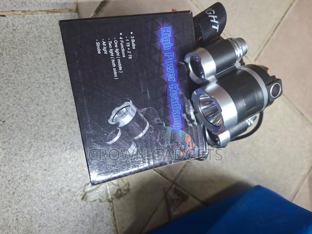 3-Led Rechargeable Headlamp With Strobe Mode - thumbnail 3