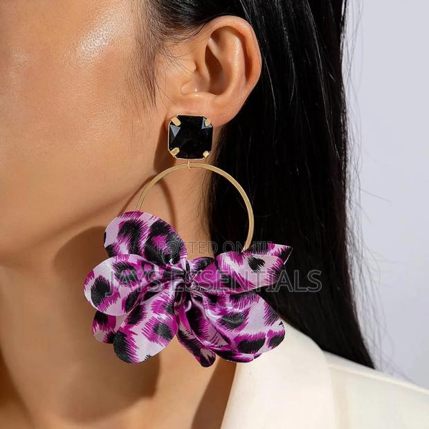Statement Hoop Earrings - thumbnail 3