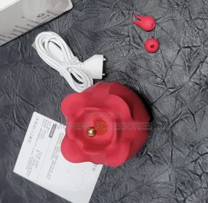 Rose Vibrator 10 Mode With Tongue and Ball Rechargeable Sex Toy