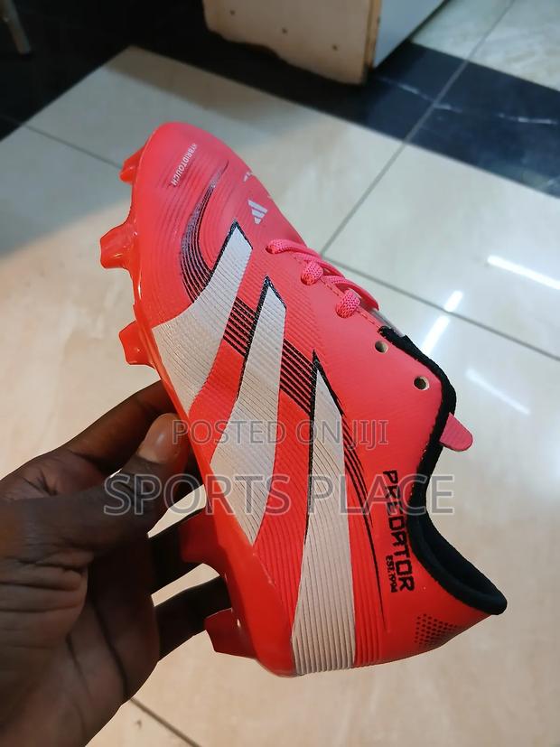 Orange Preds for Kids - Adidas Soccer Boots