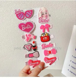 Barbie Girl Cartoon Themed Hair Accessories