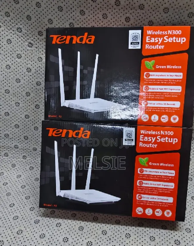 Tenda F3 Wireless Router High-Speed Wireless Connectivity