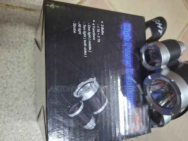 Outdoor Rechargeable Headlamp With Strobe Function - thumbnail 3