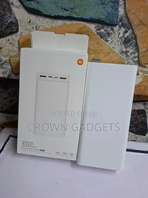 Original Xiaomi 30000mah Power Bank Dual Usb Type-C