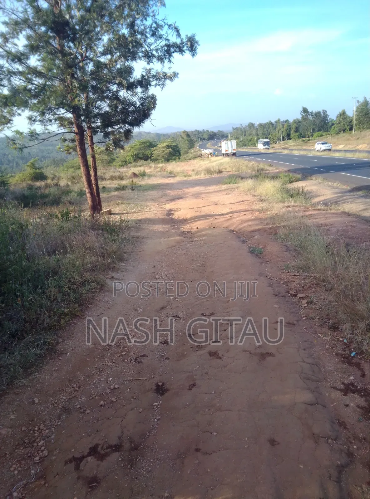 Kenol Sagana Highway Two and a Half Acres for Sale . On Tarmac.