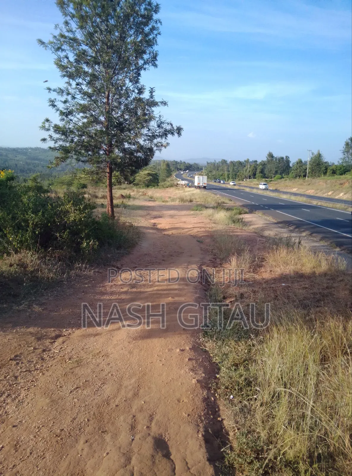 Kenol Sagana Highway Two and a Half Acres for Sale . On Tarmac.