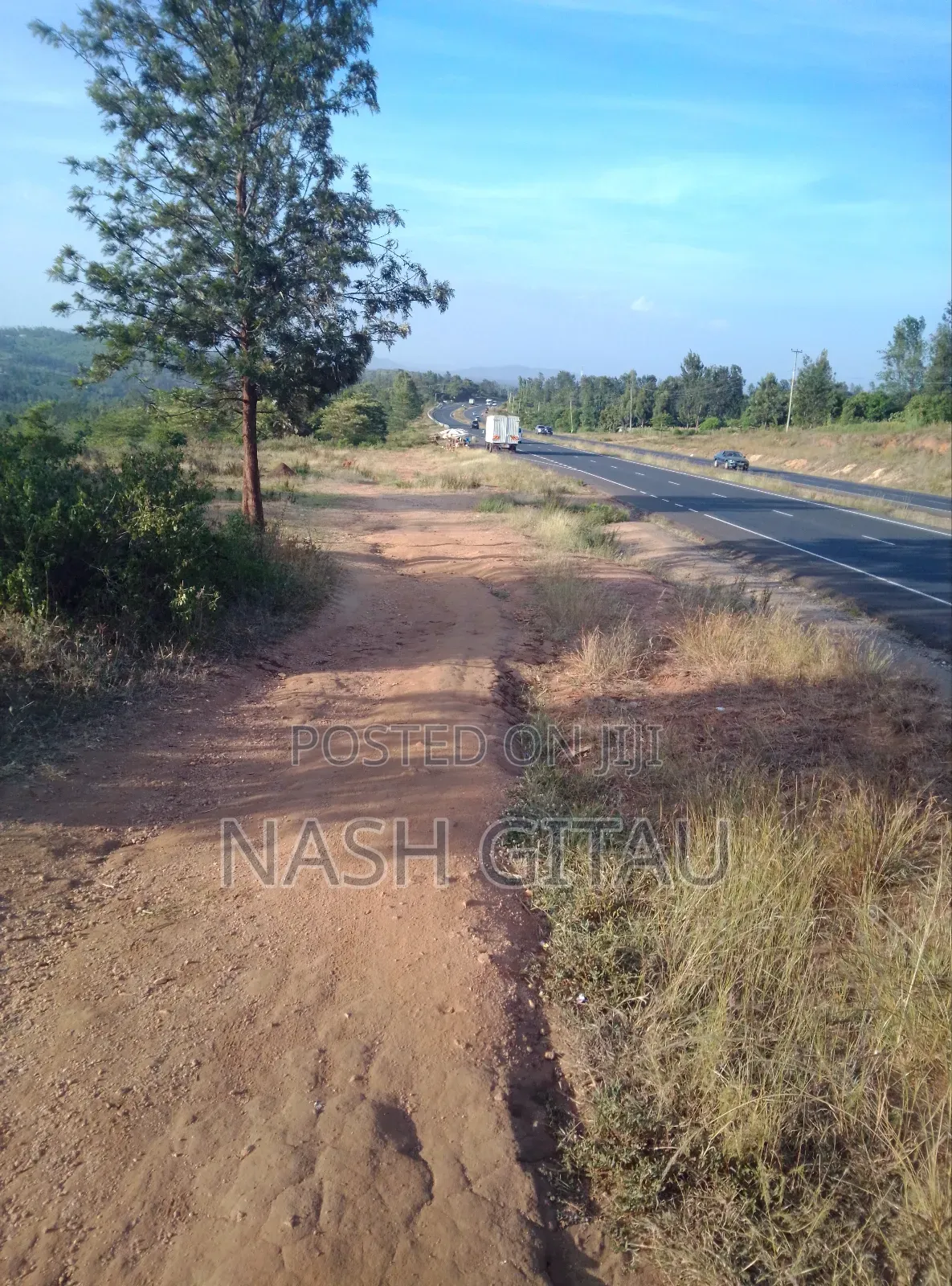 Kenol Sagana Highway Two and a Half Acres for Sale . On Tarmac.