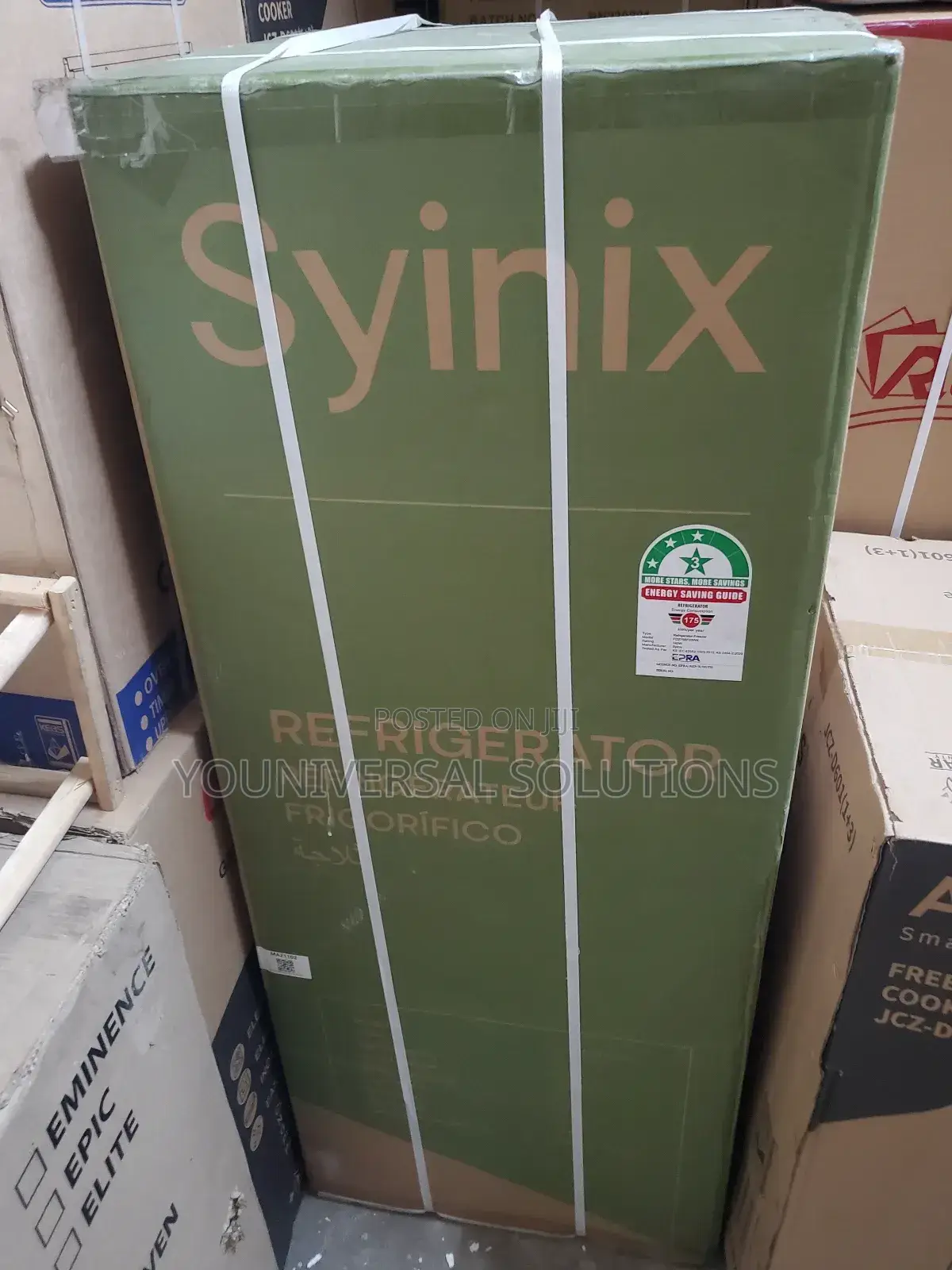 Syinix Refrigerator 257l With Water Dispenser.No Frost