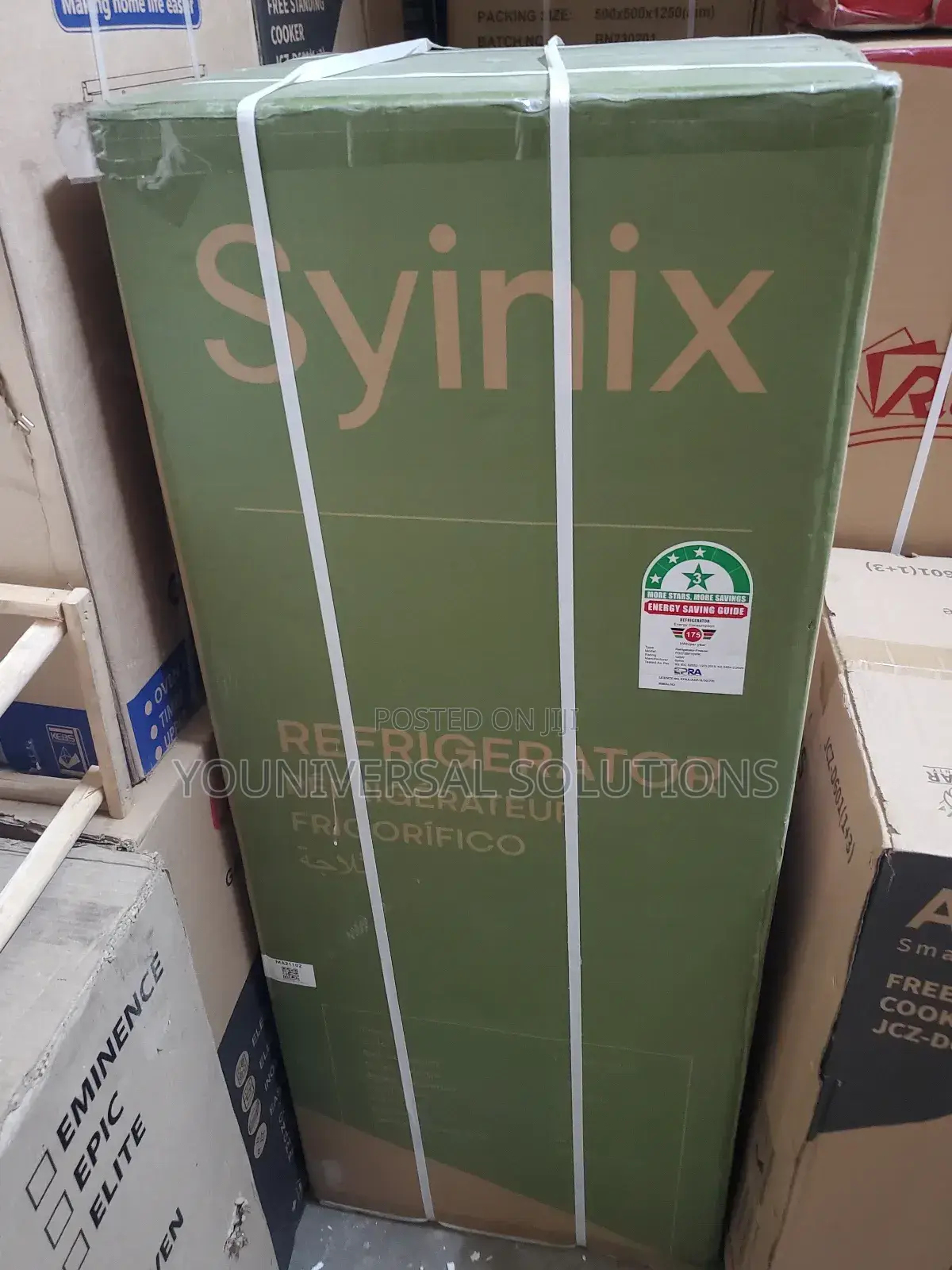 Syinix Refrigerator 257l With Water Dispenser.No Frost