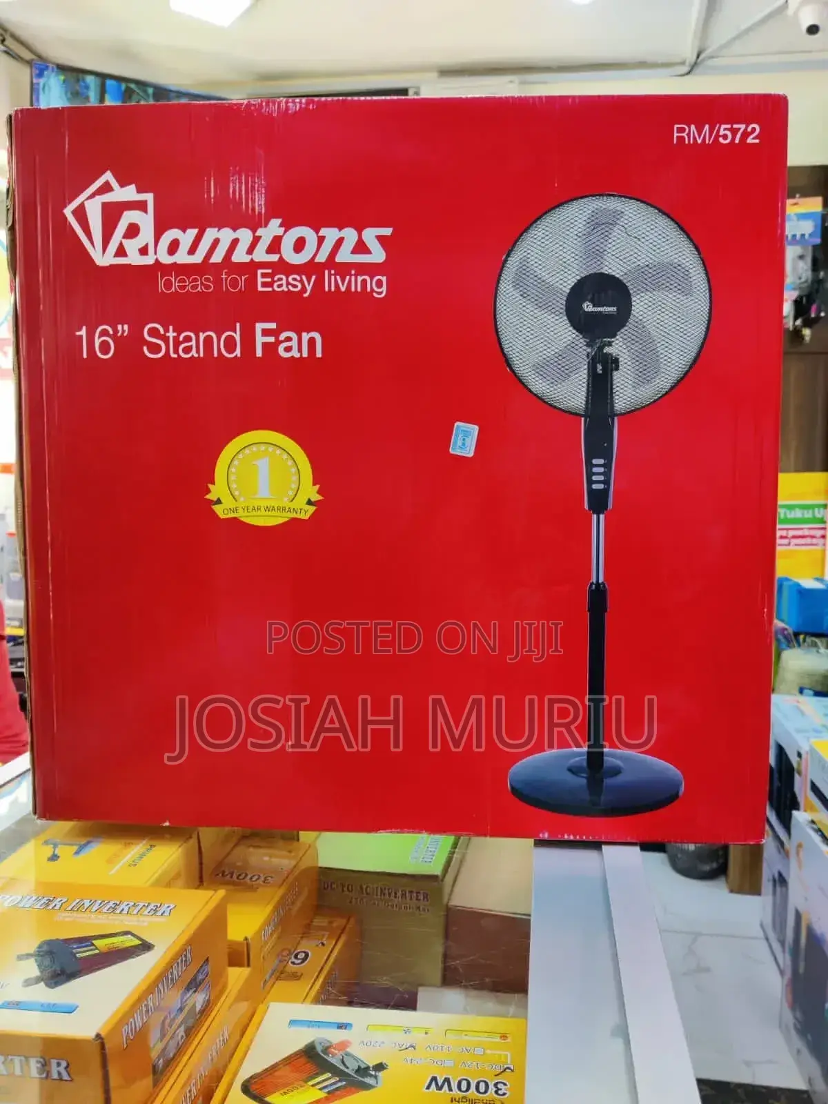 *Ramtons 16" Stand Fan