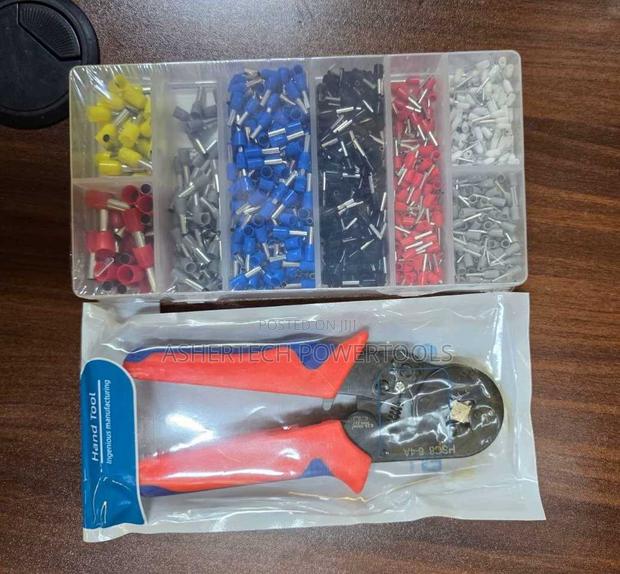 Ferrule Crimping Tool Kit With Wire End Ferrules