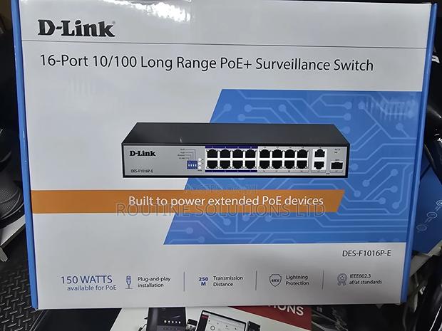 Dlink 16port Poe Switch 10/100 - main view