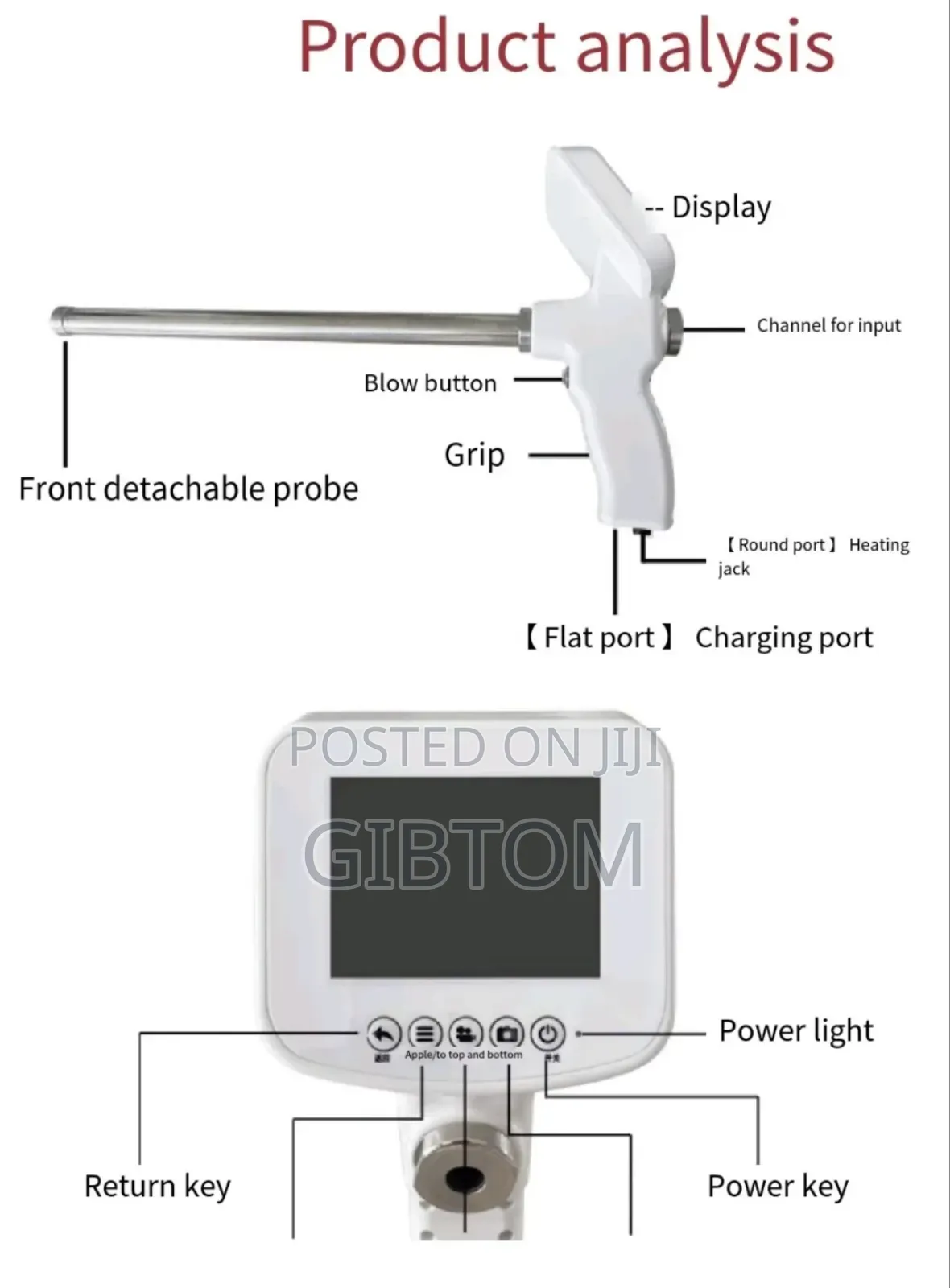 Portable Visual Artificial Insemination (Ai) Gun