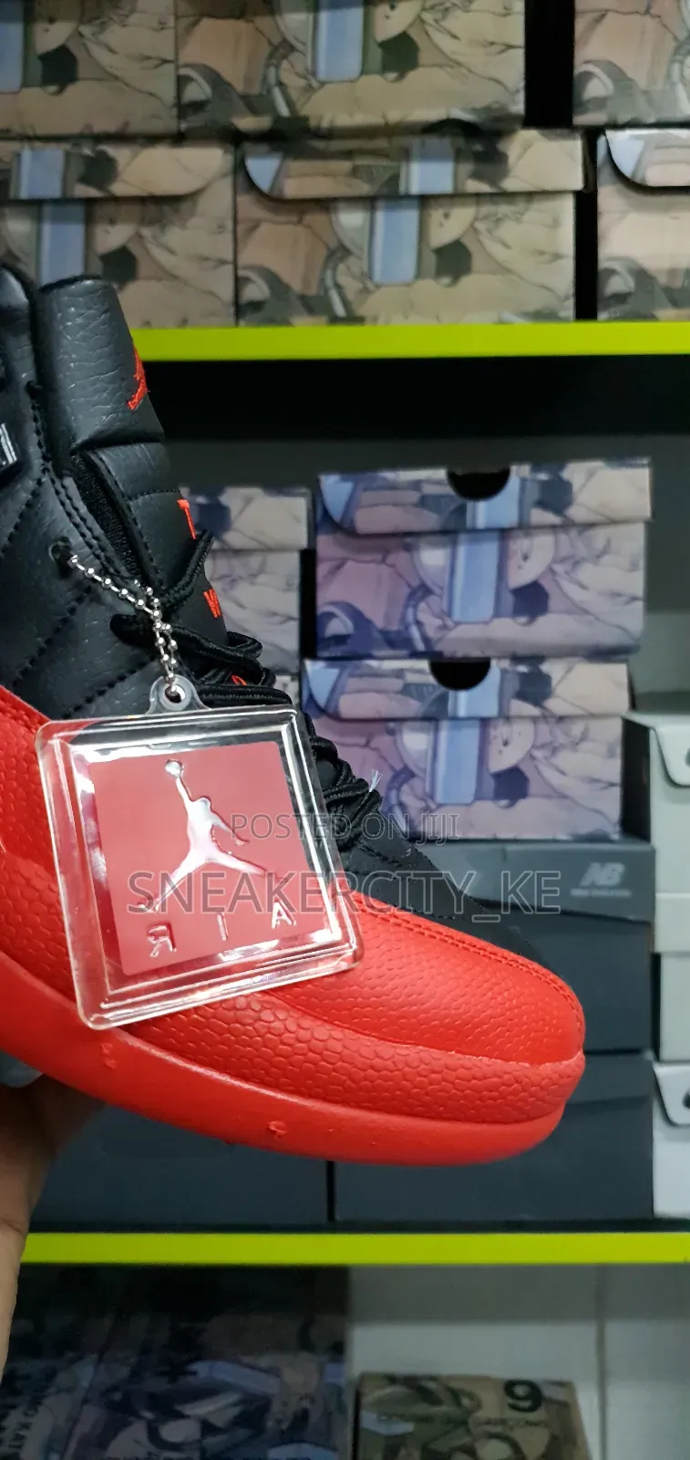 Jordan 12 Black/Red