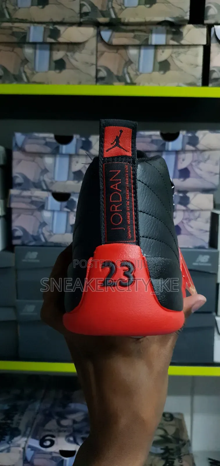 Jordan 12 Black/Red