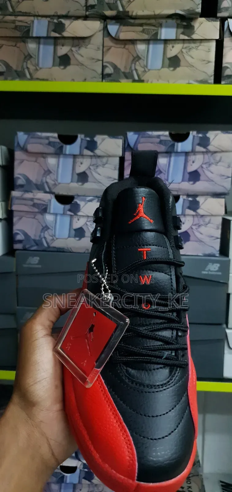 Jordan 12 Black/Red