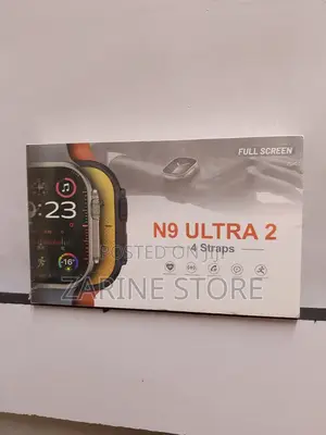 N9 Ultra 2 Full Screen Smart Watch With 4 Straps Wireless Charging