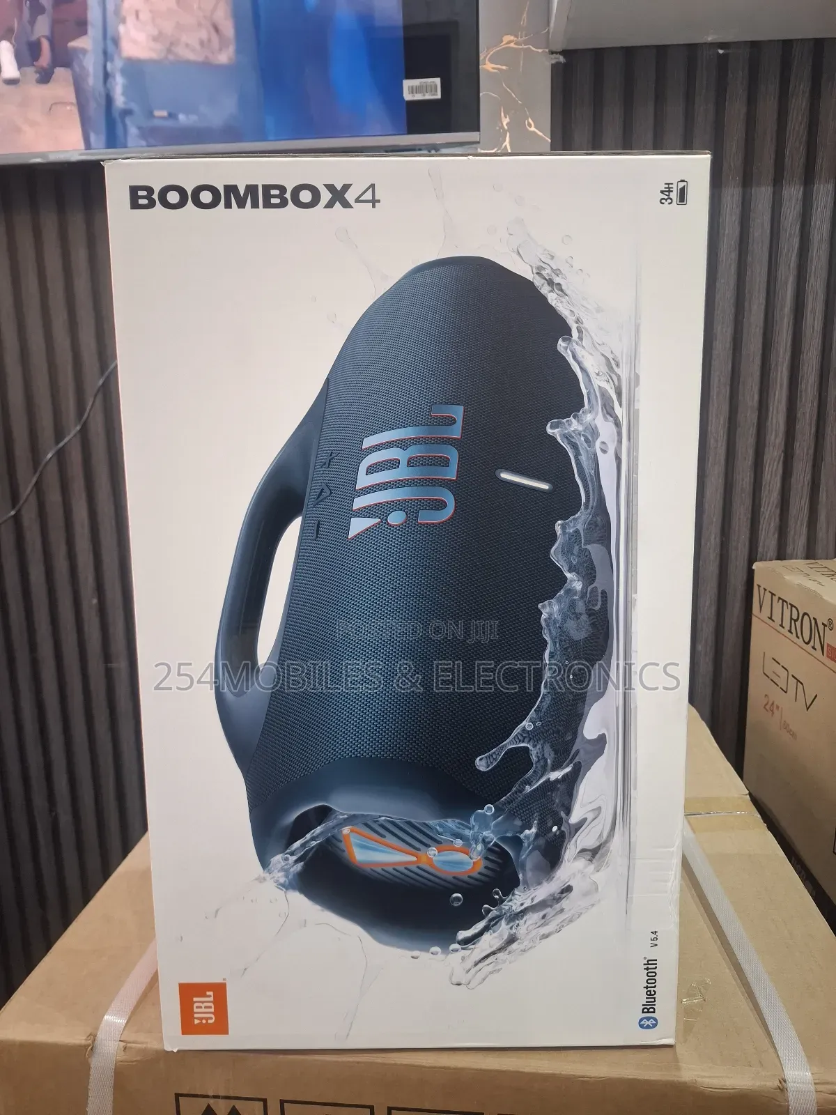 JBL Boombox 4 – Portable Bluetooth Speaker, Deep Bass