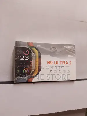 Hand Smart Watch N9 Ultra 2 With 4 Different Colour Straps