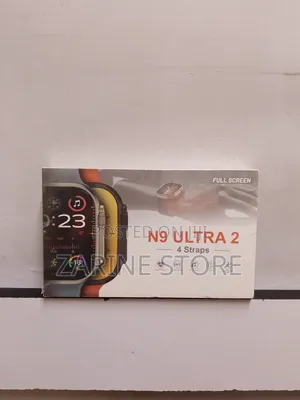 Hand Smart Watch N9 Ultra 2 With 4 Different Colour Straps