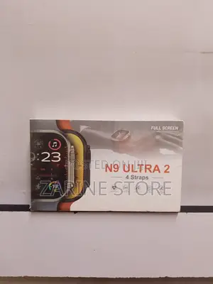 Hand Smart Watch N9 Ultra 2 With 4 Different Colour Straps