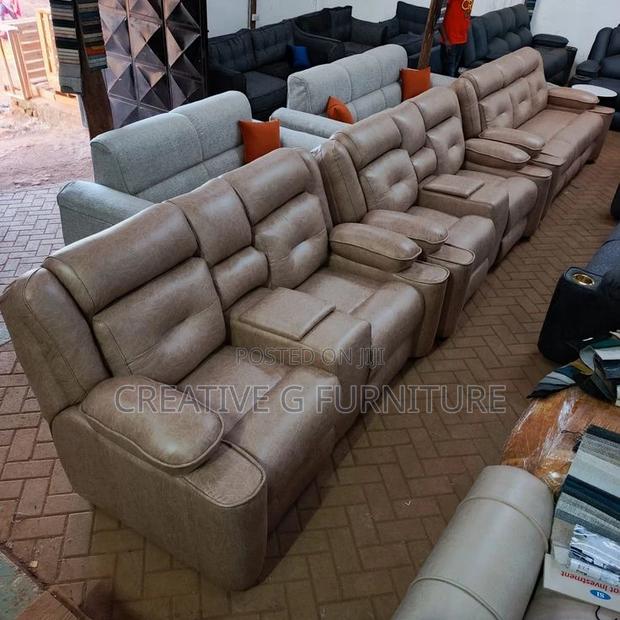 Luxury First-Class Recliner Sofa7 Seater - main view