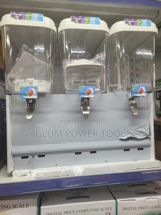 3 Taps Juice Dispenser Commercial - main view