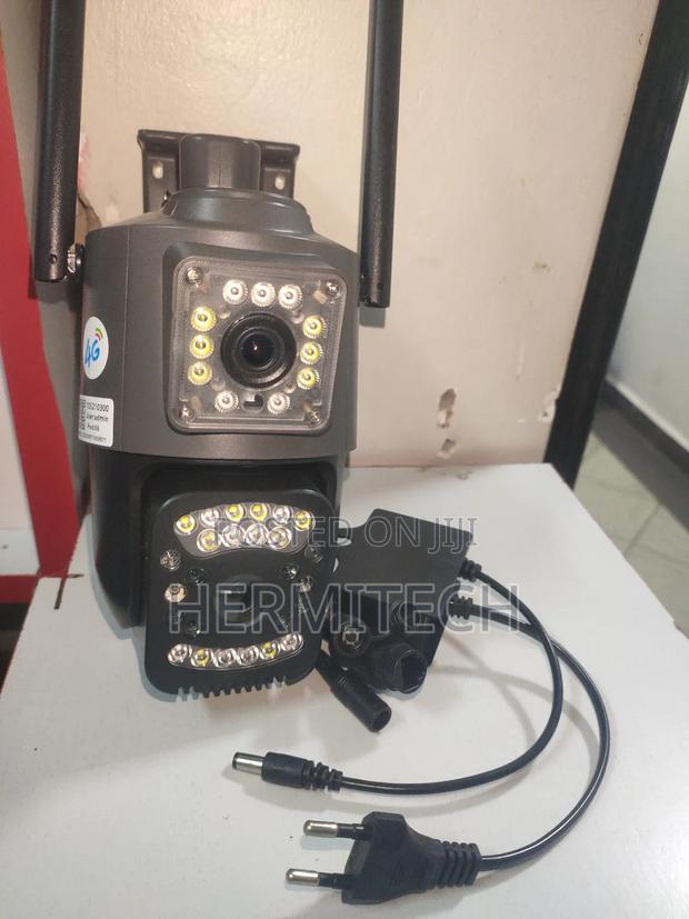 Dual Lense 4g Electric CCTV Cameras - main view