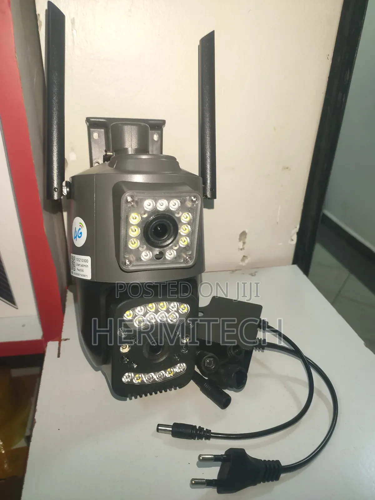 Dual Lense 4g Electric CCTV Cameras