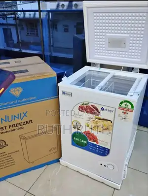 White 100litres Nunix Chest Freezer