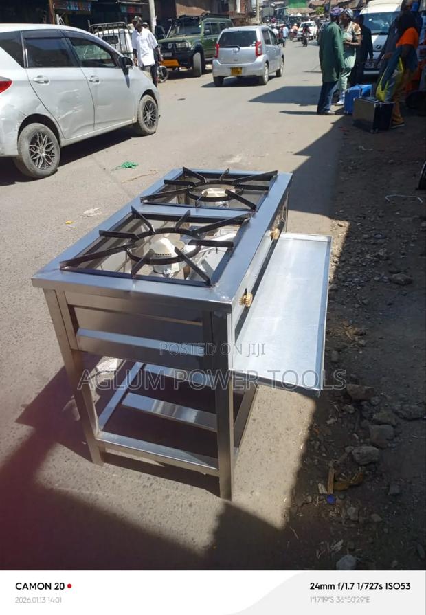 High Pressure 2 Burner With a Shelf - thumbnail 2