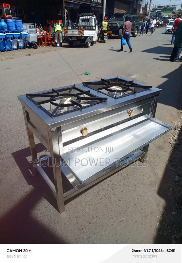 High Pressure 2 Burner With a Shelf - thumbnail 3