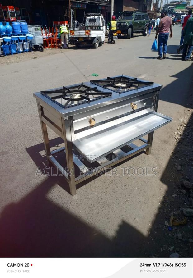 High Pressure 2 Burner With a Shelf - thumbnail 6