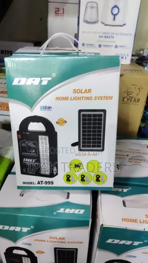 *Dat Home Lighting System* Model At-999 *Solar Panel 8w (Mono)