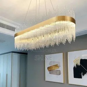 Modern Glass Crystal Chandelier